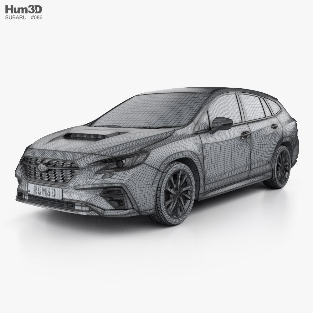 Subaru Levorg 2023 3D model