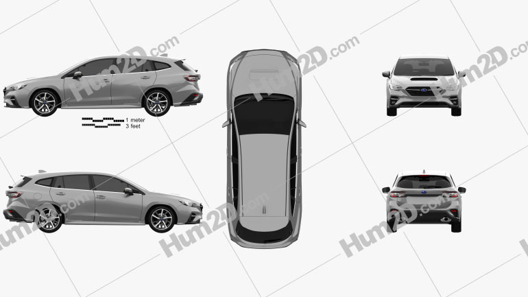 Subaru Levorg 2020 Blueprint