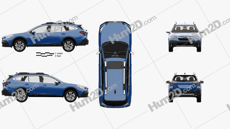 Subaru Outback Touring with HQ interior 2020 PNG Clipart