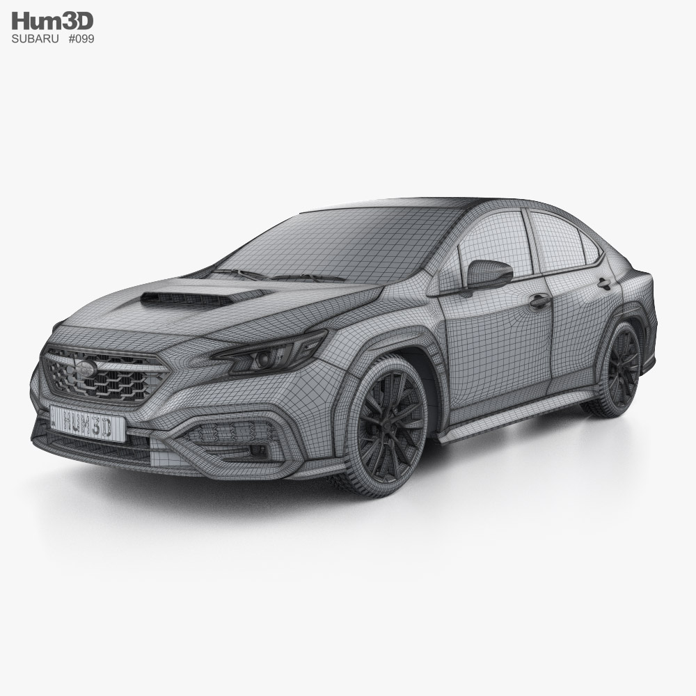 Subaru WRX 2024 car clipart
