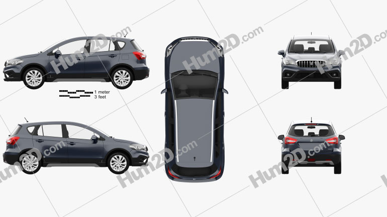 Suzuki SX4 S-Cross 2016 Blueprint