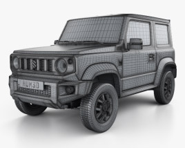 Suzuki Jimny Sierra 2024 car clipart