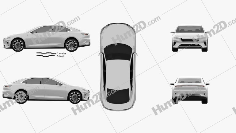 Togg Sedan 2022 Clipart Und Bauplane Download Fahrzeuge Clip Art Bilder In Png Psd