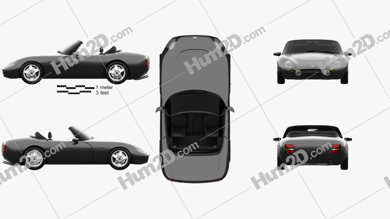 TVR Griffith 1991 PNG Clipart