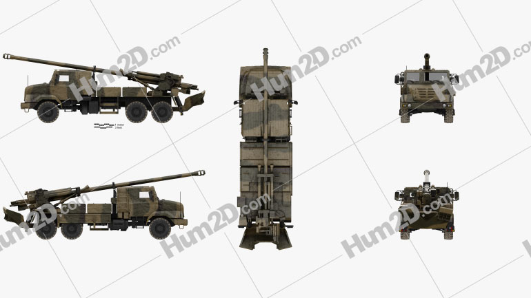 CAESAR self-propelled howitzer