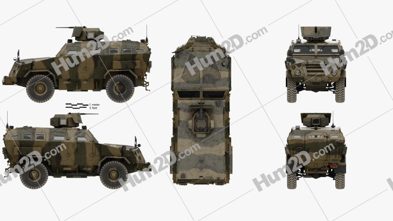 First Win Infantry Mobility Vehicle Clipart Image