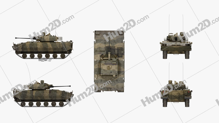 K21 Knifv Infantry Fighting Vehicle Clipart And Blueprint Download Military Clip Art Images In Png Psd