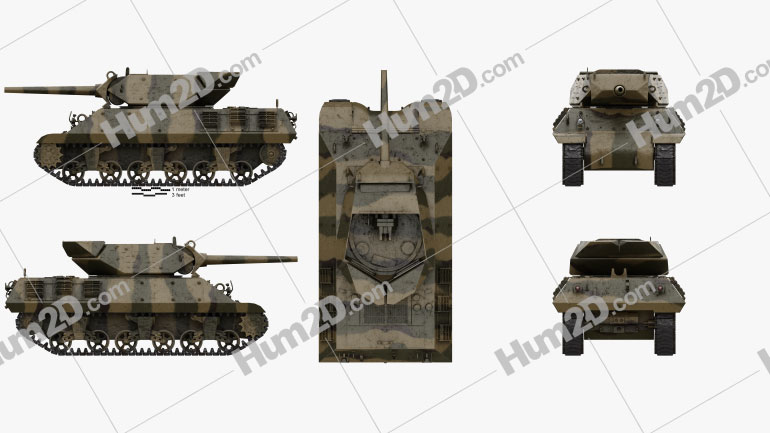 M10 Wolverine Tank Zerstörer