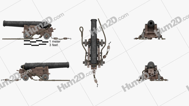 Naval Cannon PNG Clipart