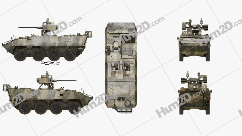 Pandur II 8X8 Armoured Personnel Carrier