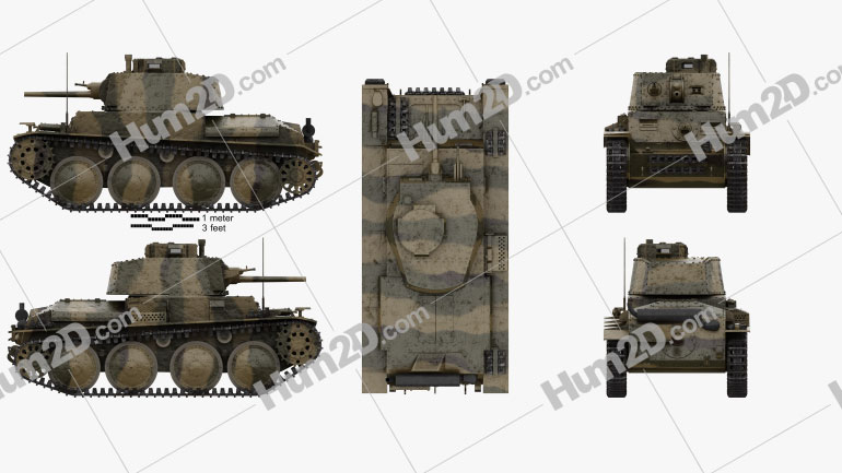 Panzer 38(t) PNG Clipart