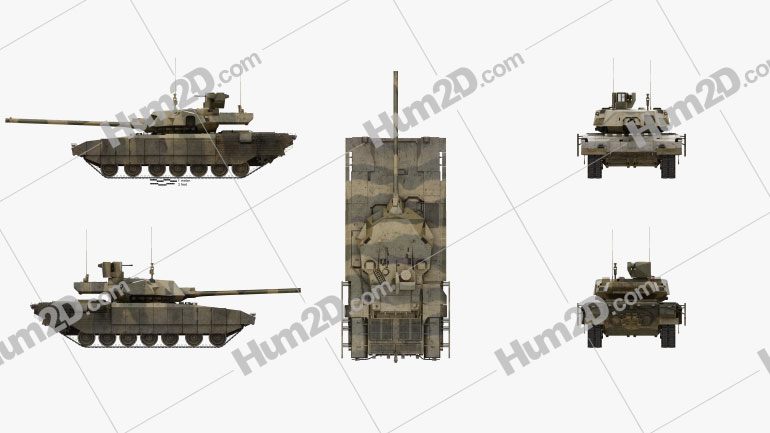 T-14 Armata Blueprint