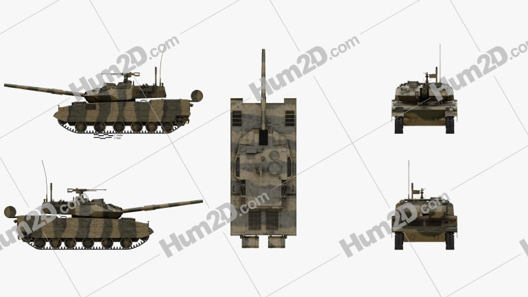 Tank ClipArt Images And Blueprints For Download In PNG PSD Hum2D
