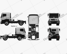 Tata Prima Tractor Racing Truck 2009 clipart
