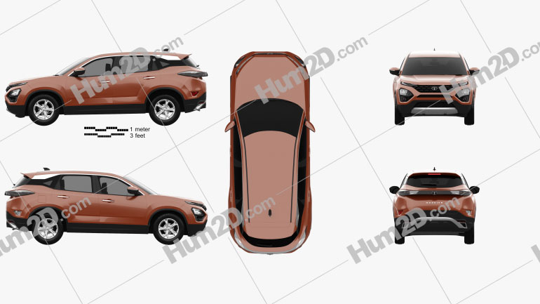 Tata Harrier 2019 PNG Clipart