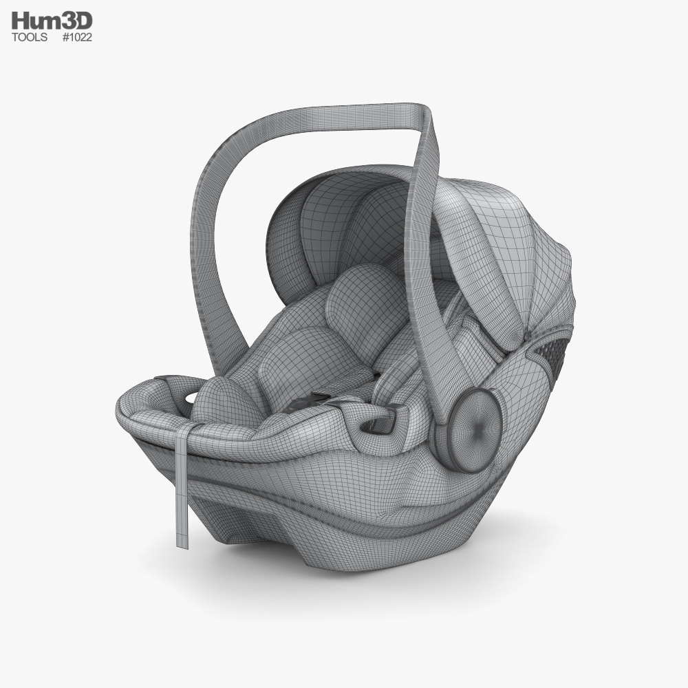 Baby Car Seat 3D model