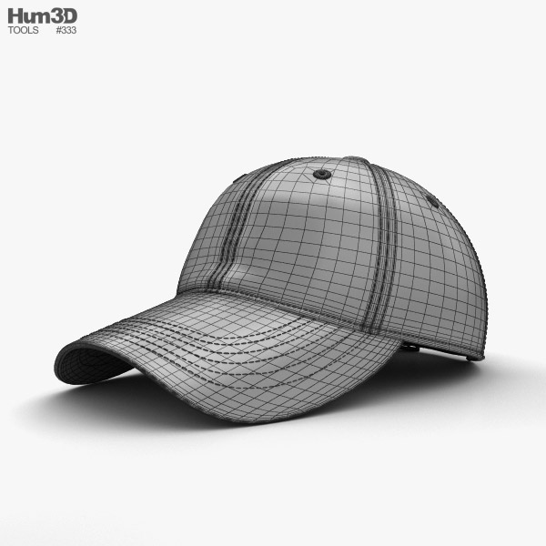 Baseball Cap 3D model