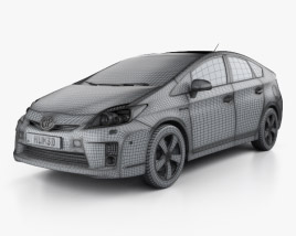 Toyota Prius 2010 car clipart