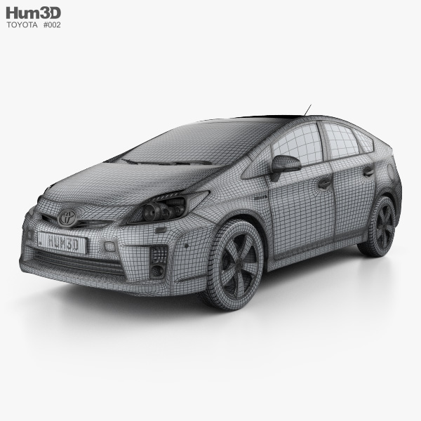 Toyota Prius 2010 car clipart