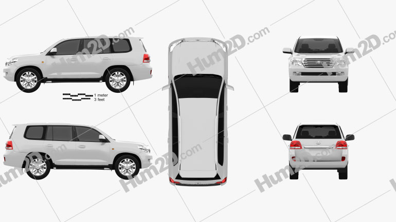 Toyota Land Cruiser 2010 PNG Clipart