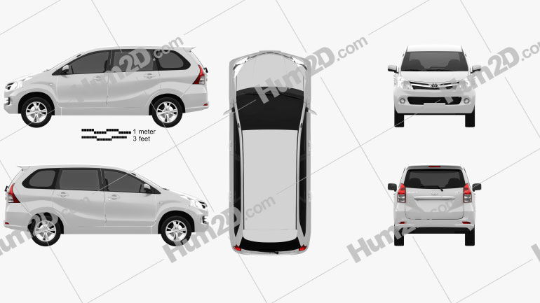 Toyota Avanza 2012 PNG Clipart