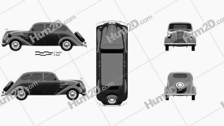 Toyota AA 1940 PNG Clipart