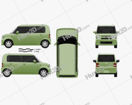 Toyota Pixis Space 2011 car clipart