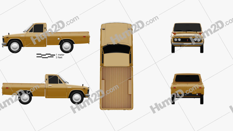 Download Toyota Hilux 1968 Clipart - Download Vehicles Clipart ...