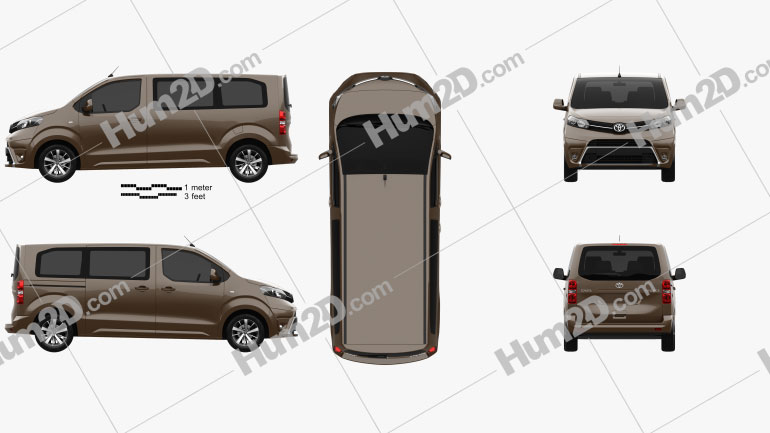 Toyota Proace 2016 PNG Clipart