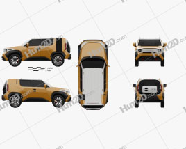 Toyota FT-4X 2017 car clipart