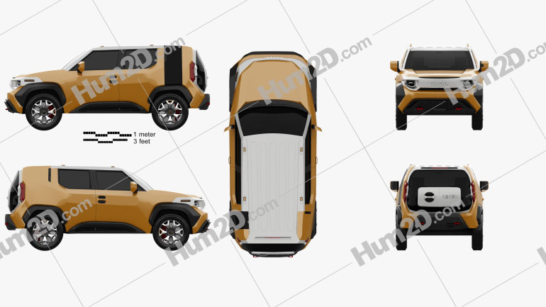 Toyota FT-4X 2017 PNG Clipart