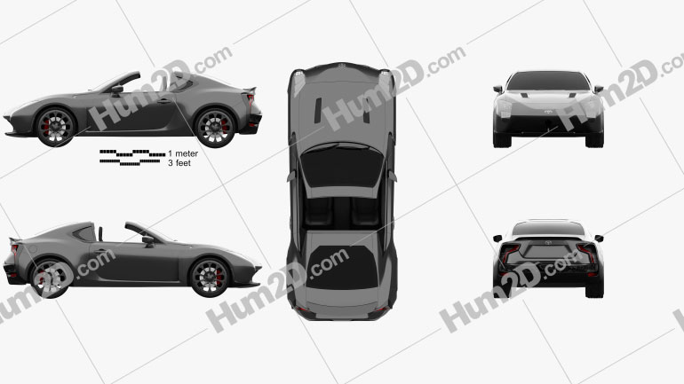 Toyota Gr Hv Sports 17 Clipart And Blueprint In Png Download Vehicles Clip Art Images