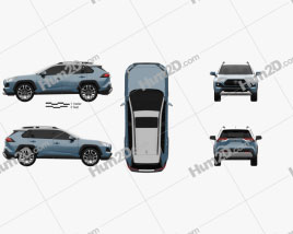 Toyota RAV4 Adventure 2018 car clipart