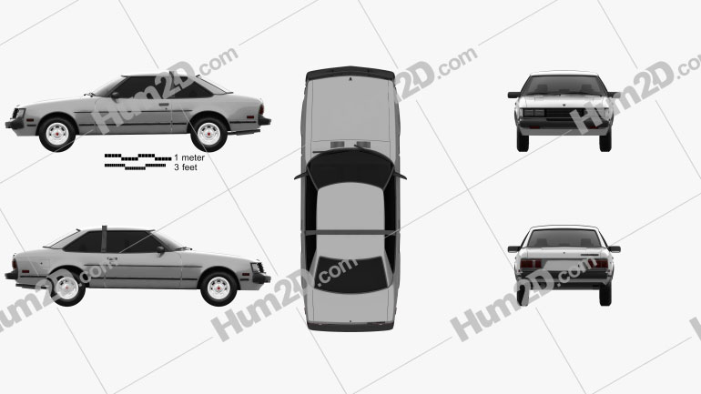 Toyota Celica ST Coupe 1979 PNG Clipart