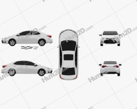 Toyota Corolla Levin CN-spec 2018 car clipart