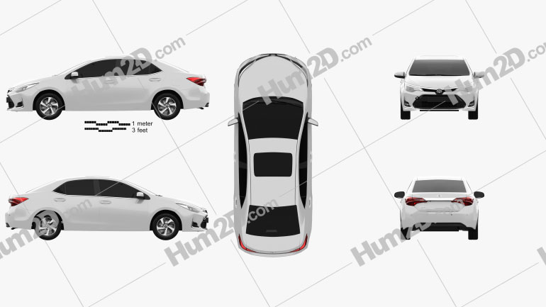 Toyota Corolla Levin CN-spec 2018 car clipart