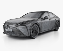 Toyota Mirai 2022 car clipart