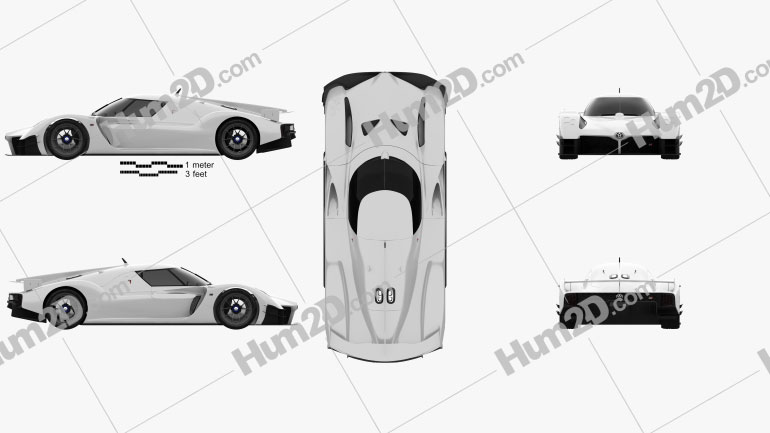 Toyota Gr Super Sport 18 Clipart And Blueprint Download Vehicles Clip Art Images In Png Psd