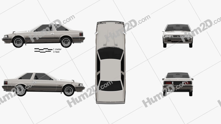Toyota Soarer 1981 Blueprint