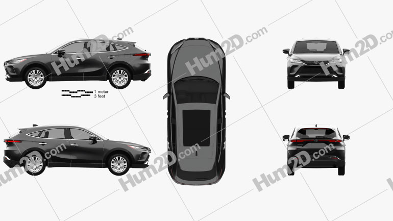 Toyota Harrier 2020 PNG Clipart