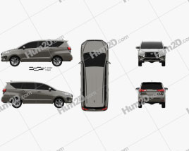 Toyota Innova 2021 clipart
