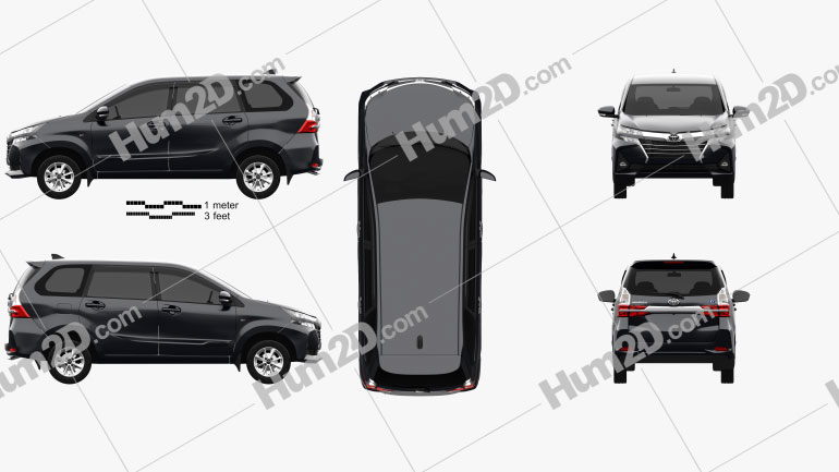 Toyota Avanza G 2021 PNG Clipart