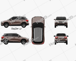 Toyota Urban Cruiser 2020 car clipart