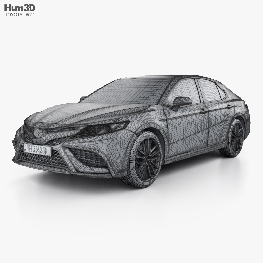 Toyota Camry XSE 2024 car clipart