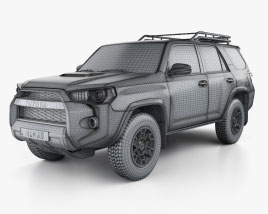 Toyota 4Runner TRD Pro 2024 car clipart