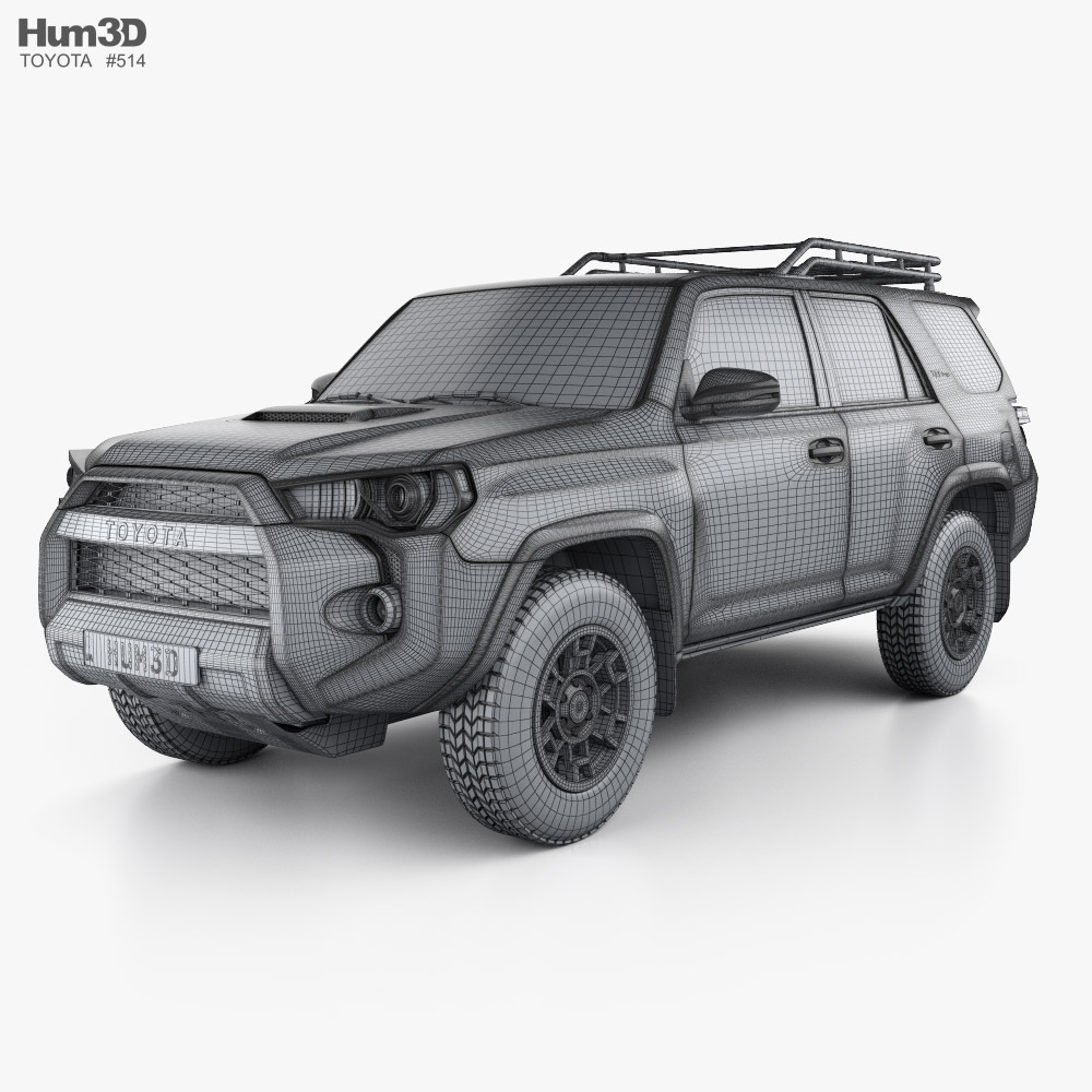 Toyota 4Runner TRD Pro 2024 car clipart