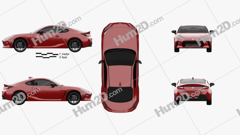 Toyota GR 86 2022 PNG Clipart