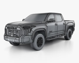 Toyota Tundra Crew Max Limited 2024 car clipart