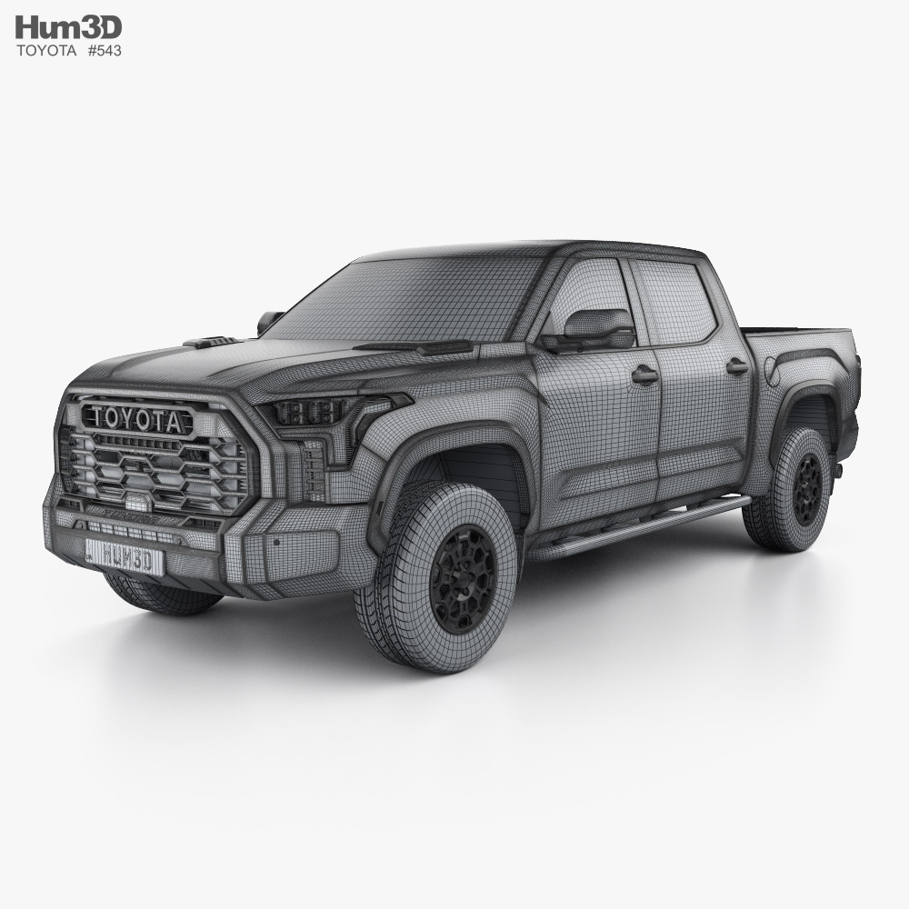 Toyota Tundra CrewMax TRD Pro 2024 3D model