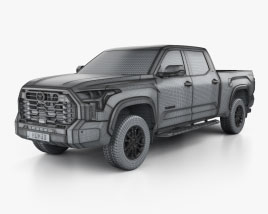 Toyota Tundra CrewMax TRD SR5 2024 car clipart